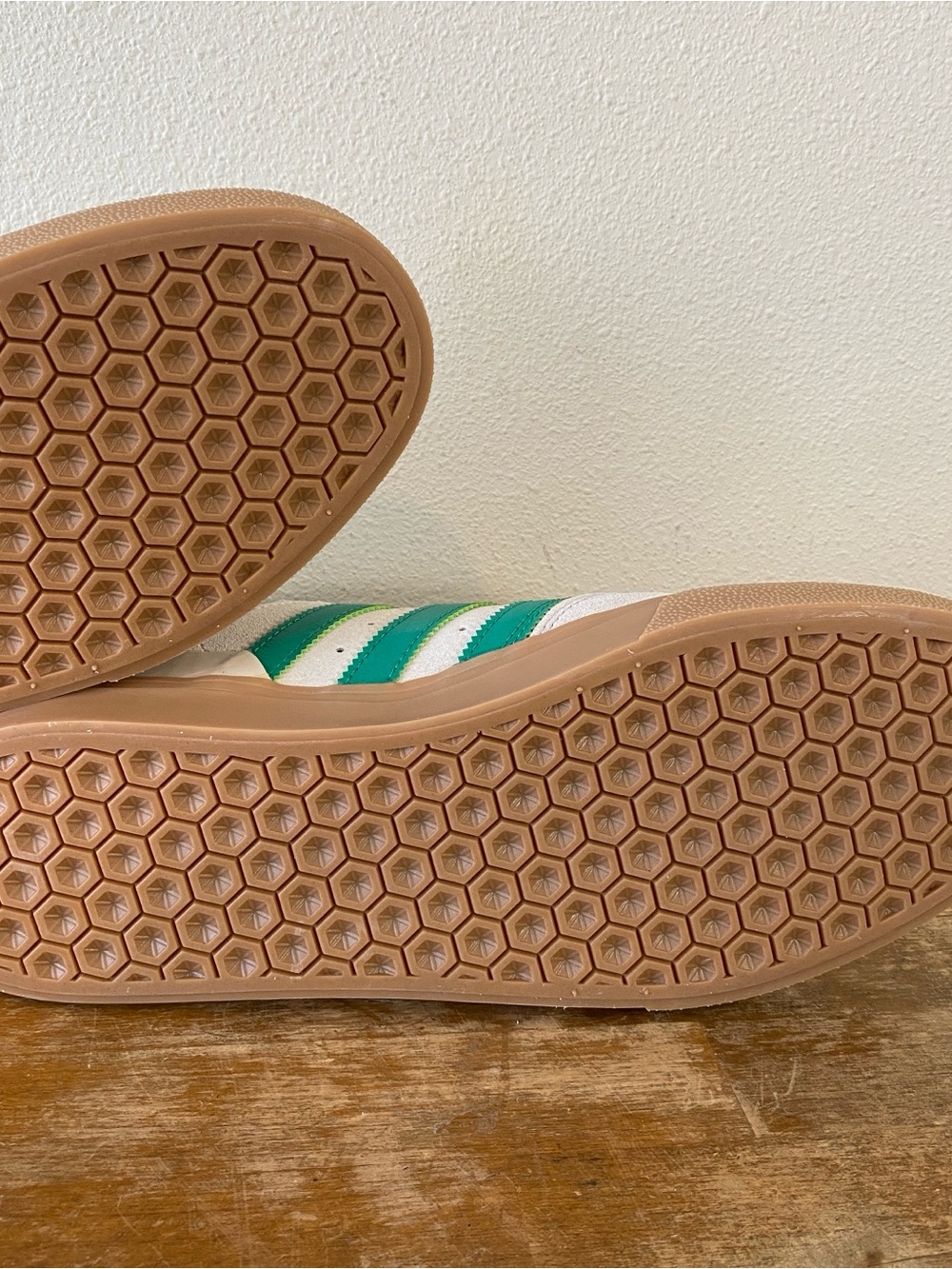 Adidas Busenitz Vulc II Sand Suede Green Beige Khaki Skateboarding - Size 10 - Picture 14 of 14